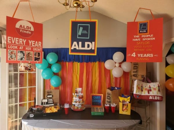 aldi birthday party
