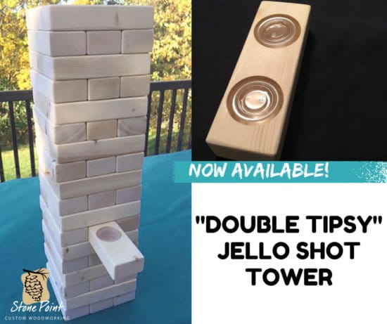 jell-o shot jenga