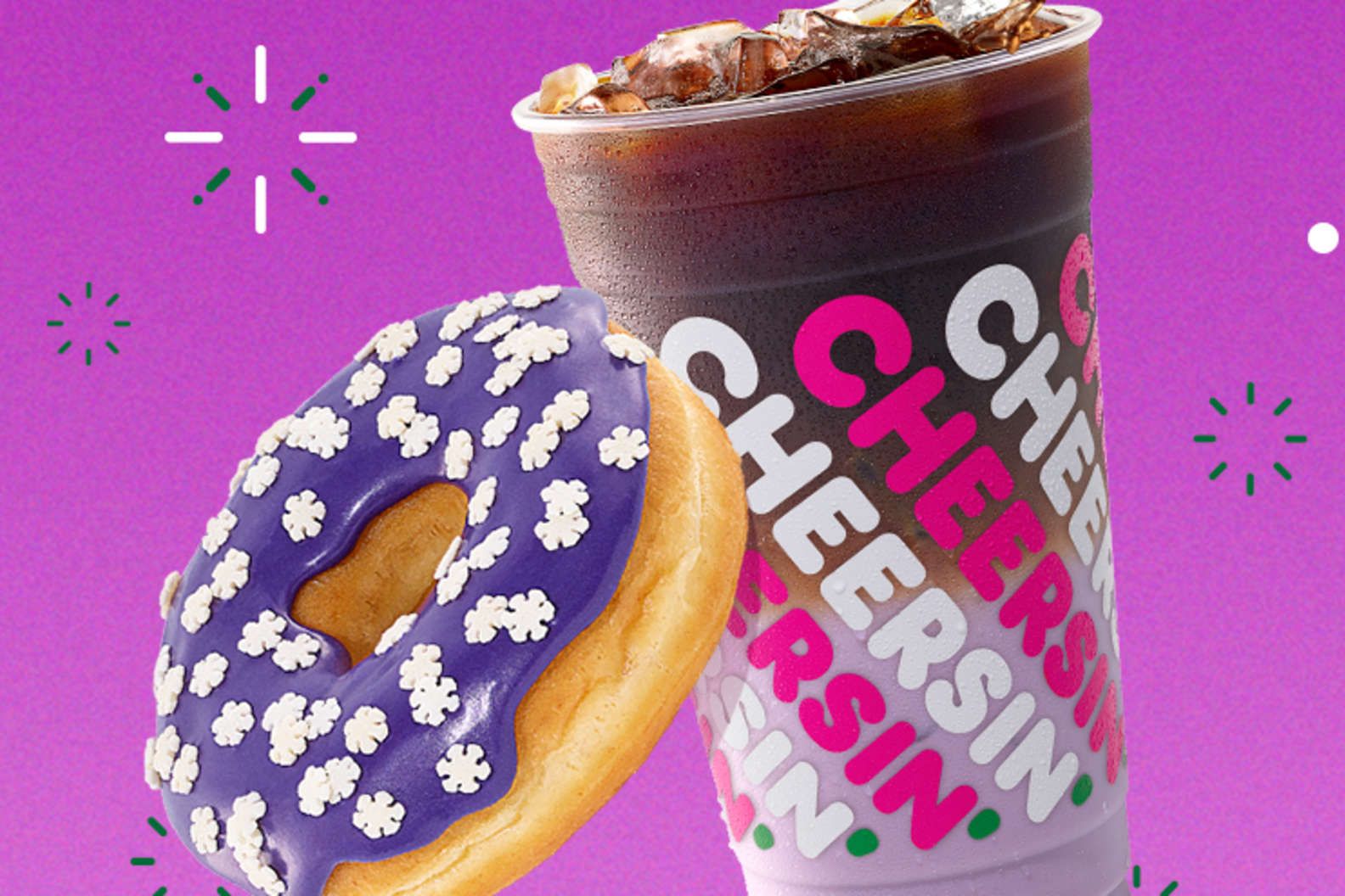 Dunkin’ Released A Purple Sugarplum Macchiato Just In Time For The Holidays