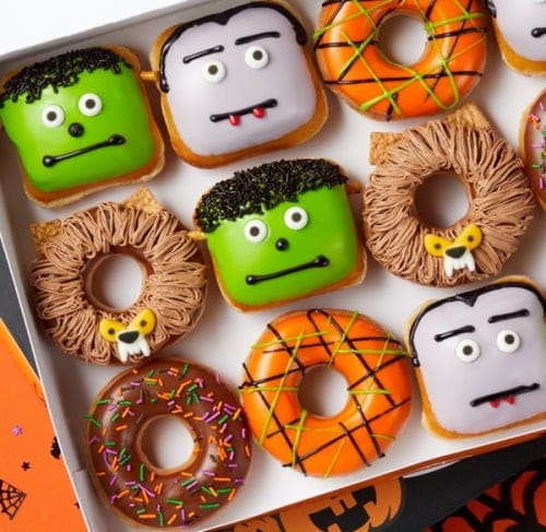 Krispy Kreme Is Releasing Monster Donuts For Halloween And They’re So Fun!