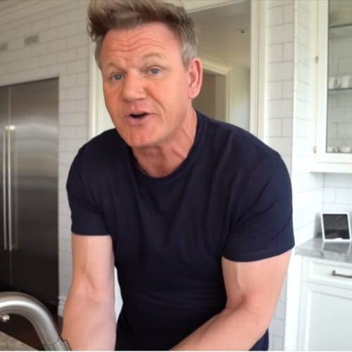 Gordon Ramsay’s Hand Washing Tutorial Puts All Others To Shame