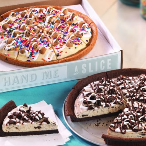 PSA: Baskin-Robbins Is Delivering Ice Cream Pizzas With Cookie And Brownie Crusts