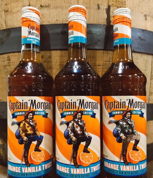 Captain Morgan Has Released An Orange Vanilla Twist Rum That’s Good Enough To Drink On The Rocks