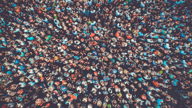 overpopulated world