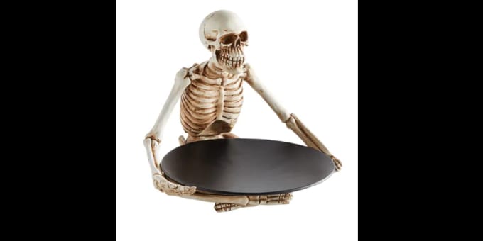 This Skeleton Platter Will Serve Your Halloween Party Guests In Style