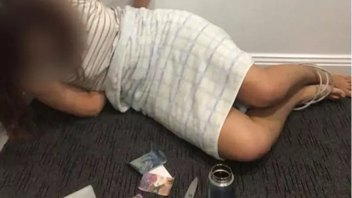 fake kidnapping