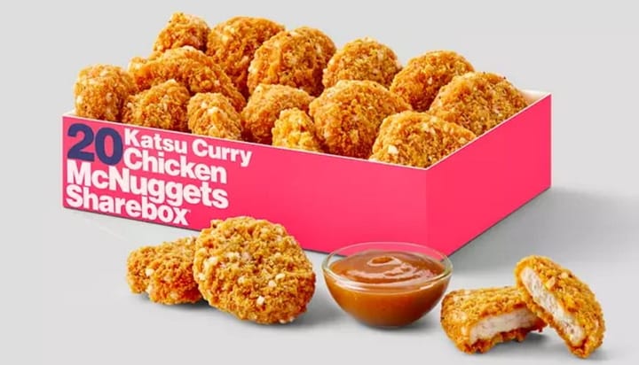 mcdonald's katsu nuggets