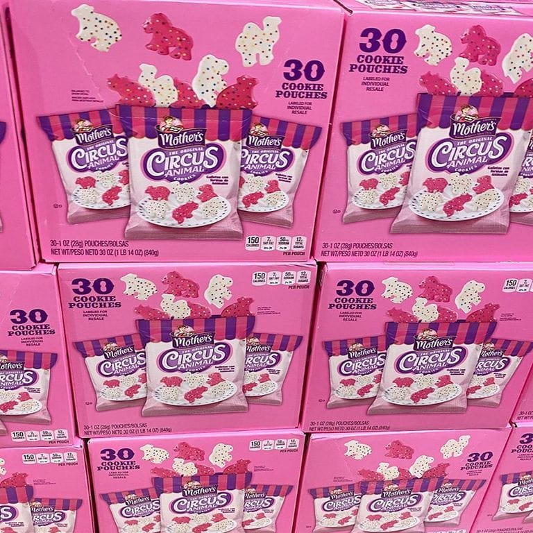 Costco Is Selling A 30-Pack Box Of Mother’s Circus Animal Cookies For So Much Snacking Fun