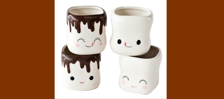 These Marshmallow-Shaped Hot Chocolate Mugs Are Fall’s Cutest Accessory