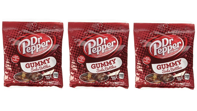 Dr. Pepper Gummy Soda Bottles Taste Just Like The Real Thing & They’re Delicious