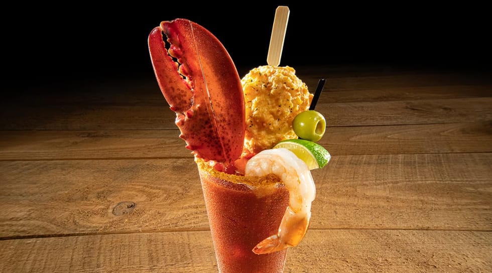 Red Lobster’s New Bloody Mary Comes Complete With A Lobster Claw And A Cheddar Bay Biscuit