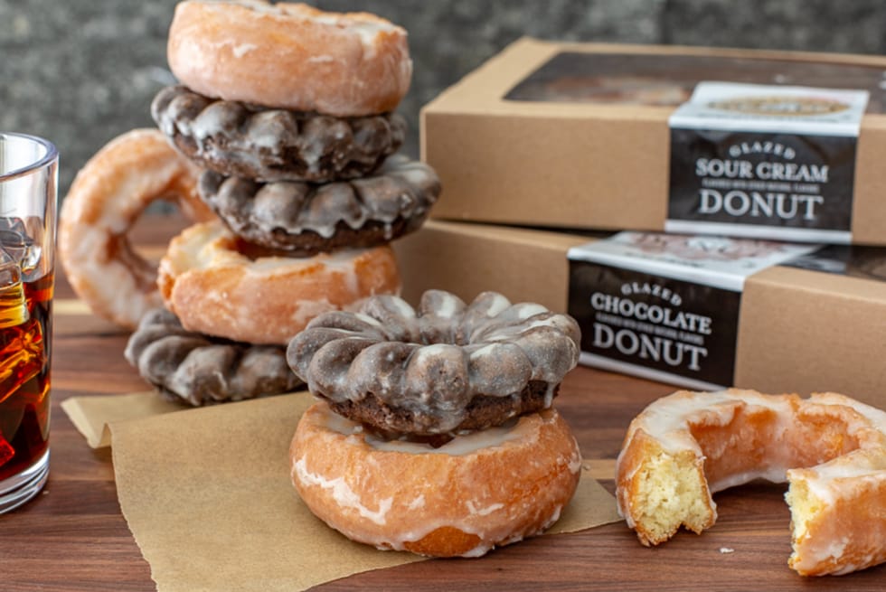 Trader Joe’s Is Selling Glazed Chocolate And Sour Cream Donuts Now, Thank Goodness